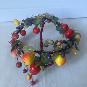 Vintage MCM 40’s Hat Headpiece Fruit Salad Tutti Frutti Style.